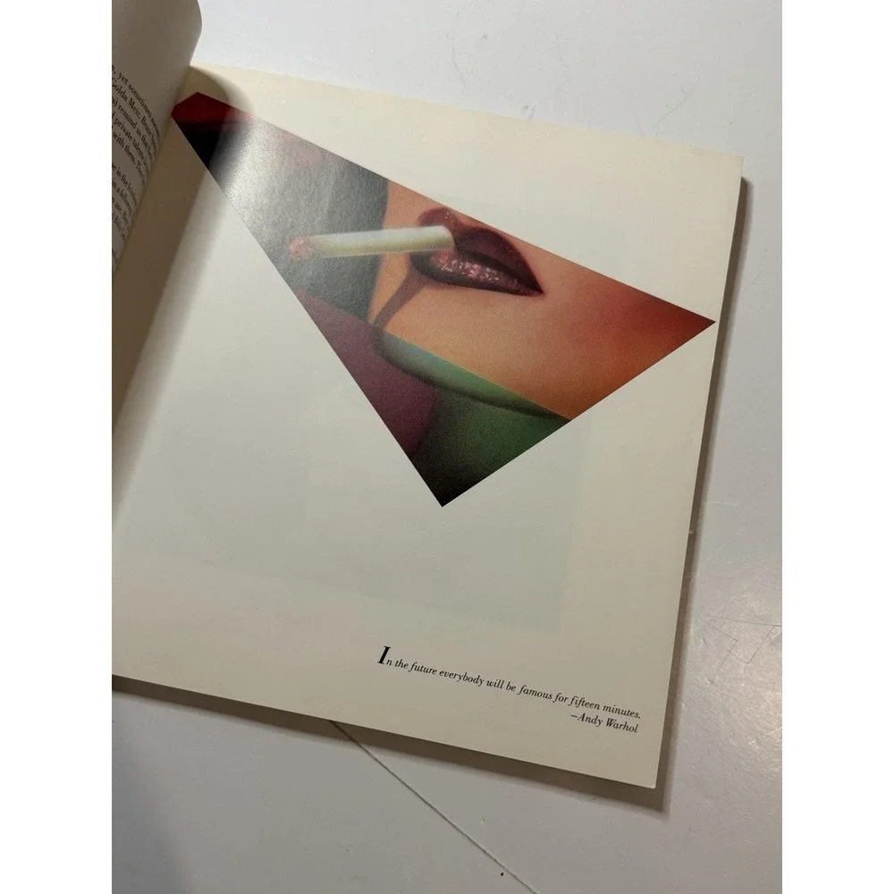 FAME Brad Benedict 1980 New Wave Pop Art Book Andy Warhol David Bowie Paintings